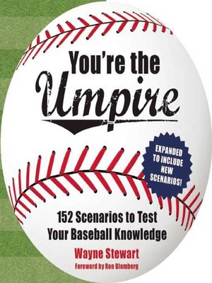 cover image of You're the Umpire: 152 Scenarios to Test Your Baseball Knowledge